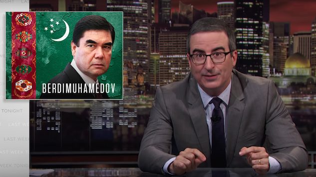 John Oliver Follows a Turkmen Dictator Down a Bizarre Rabbit Hole in Latest Last Week Tonight