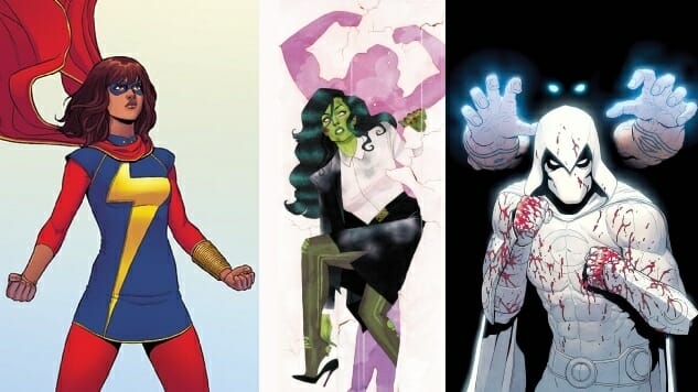Marvel Announces TV Shows for Disney+ Starring She-Hulk, Ms. Marvel and Moon Knight