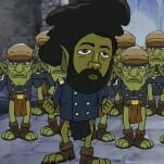 Watch Reggie Watts and a Squad of Goblins Dance into Battle in This HarmonQuest Clip