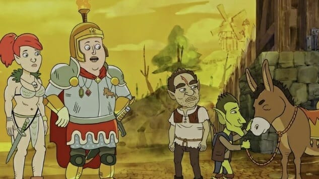 A Cartoon Donkey’s Life Is Cheap in This Clip from HarmonQuest