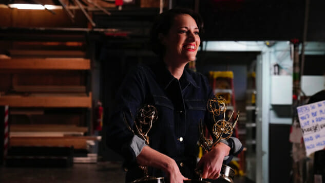 Phoebe Waller-Bridge and Her Emmys Are Inseparable in New Saturday Night Live Promo