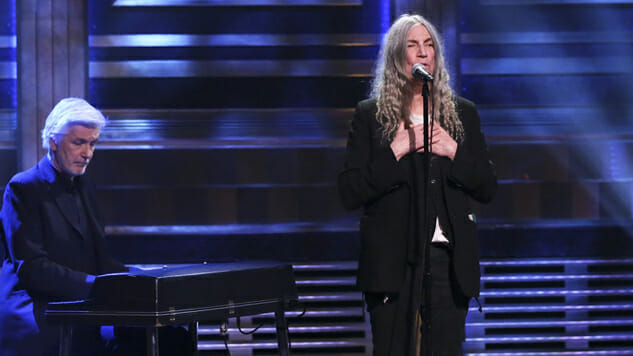 Watch Patti Smith Cover Neil Young’s “After The Gold Rush” on Fallon