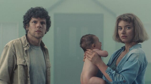 Jesse Eisenberg and Imogen Poots Are Trapped in Suburbia in Freaky Trailer for Vivarium
