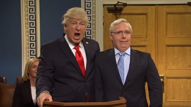 Saturday Night Live Imagines a Trump Impeachment Trial That’s Somehow Even Worse than the Real One