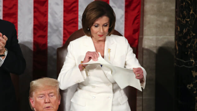 Nancy Pelosi Shreds Donald Trump’s State of the Union Speech on National Television