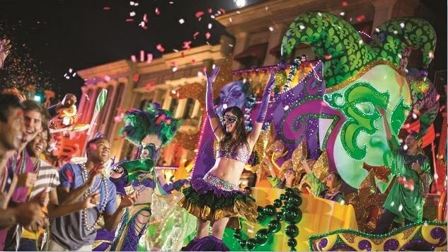 Universal Studios’ Mardi Gras Celebration Is Bigger Than Ever