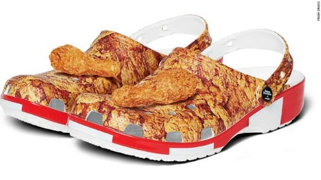 Now KFC Is Making Fried Chicken Crocs Because Sure, Why Not