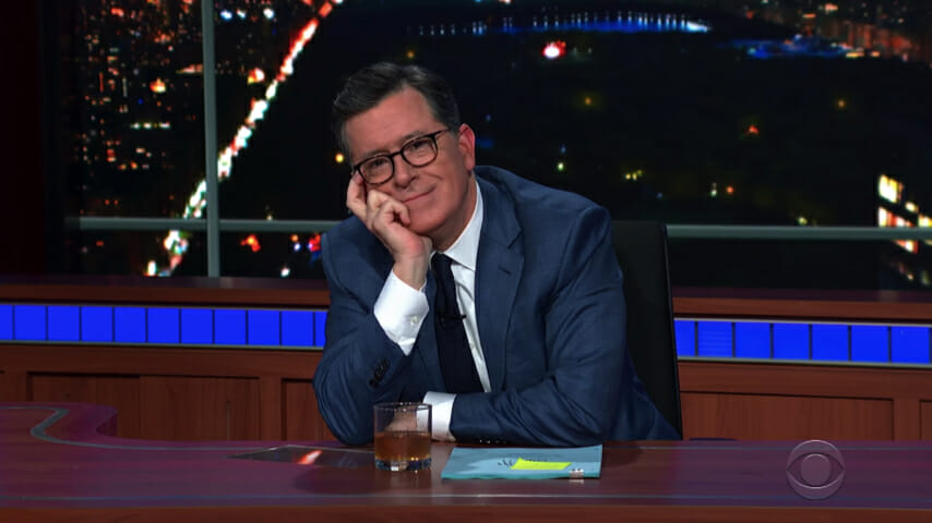 Watch Stephen Colbert Get Laughs Without an Audience on a Coronavirus-Free Late Show
