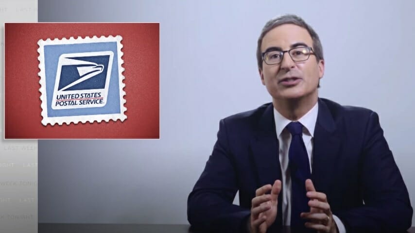 John Oliver Looks at the USPS and Why the Government Is Letting It Die