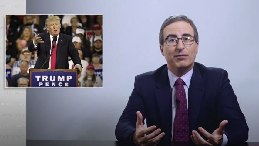 John Oliver Examines Trump’s Lies about Mail-In Voting