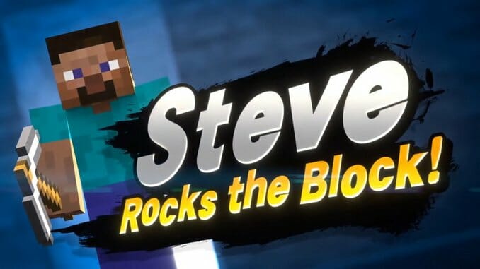 Steve and Alex from Minecraft Are the Latest Fighters Coming to Super Smash Bros. Ultimate