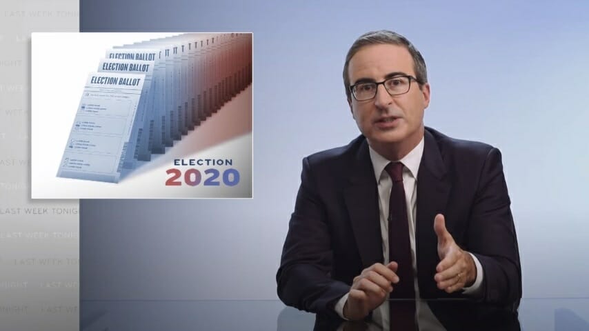 John Oliver Looks at the Republican Attempts to Undermine the 2020 Election