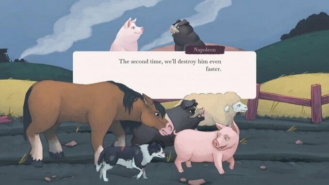 Orwell’s Animal Farm Is a Safe, Stale Videogame Adaptation of the Literary Classic