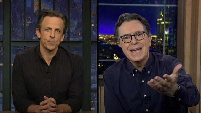 How Late Night Addressed the Caucacity of the Insurrection of the Capitol