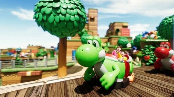 Watch a Full Video of the Yoshi’s Adventure Ride at Universal’s Super Nintendo World