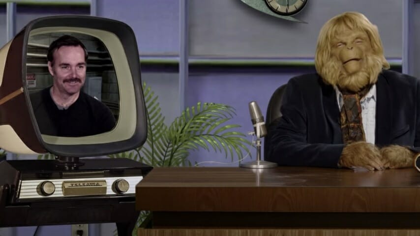 Dr. Zaius Hosts a Talk Show Now. Watch Will Forte on Hanging with Dr. Z.