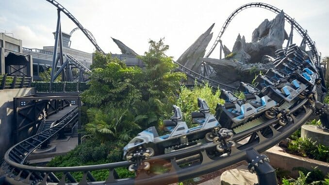 Universal Orlando’s Newest Roller Coaster, The Jurassic World VelociCoaster, Opens in June