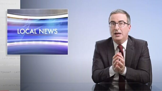 John Oliver Creates a “Sexual Wellness Blanket” to Point Out Local News Stations’ Problem with Sponsored Content