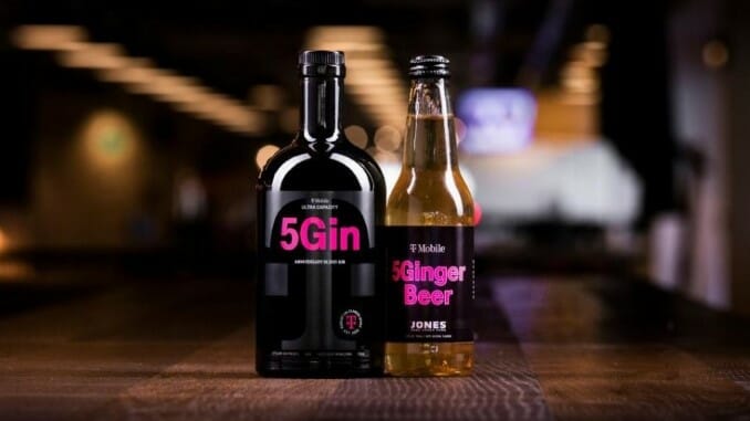 T-Mobile Is Selling Bottles of Its Own “5Gin,” with “5Ginger Beer” Chasers