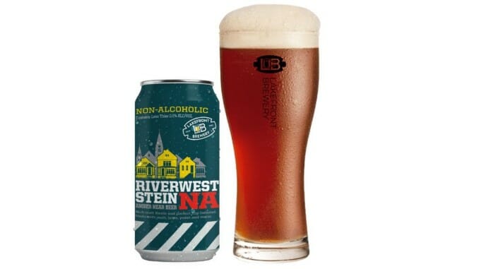 Lakefront Brewery Riverwest Stein Non-Alcoholic Beer