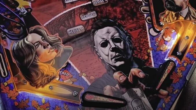 Here’s a First Look at the John Carpenter’s Halloween Pinball Machine