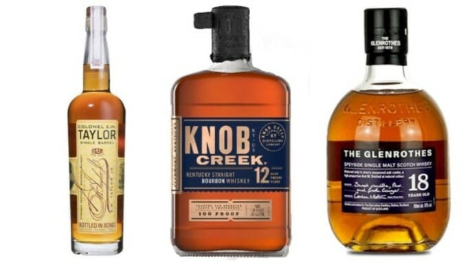 Whiskeys Revisited #1: E.H. Taylor, Glenrothes, Knob Creek and More