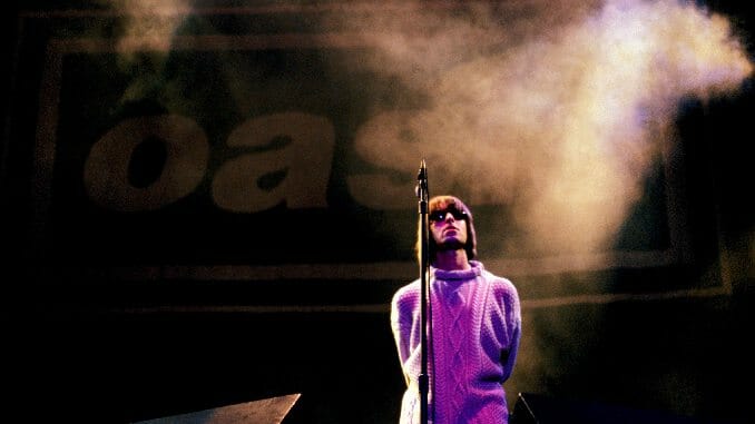 Oasis Share Previously Unseen Footage of “Live Forever” Knebworth 1996 Performance