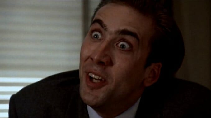 You Don’t Say: An Appreciation of Nicolas Cage’s Talky Vampire’s Kiss Performance