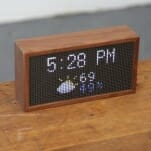 Tidbyt: The Lo-Fi LED Display That Encourages You To Hack It