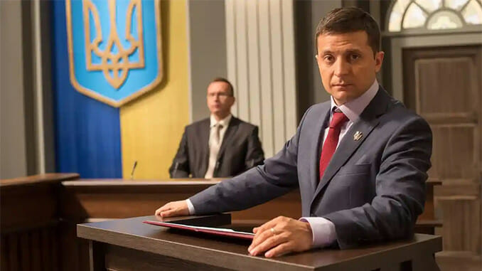 The Surrealism of Netflix Airing Servant of the People, a Comedy Where Zelenskyy, the President of Ukraine, Plays the President of Ukraine