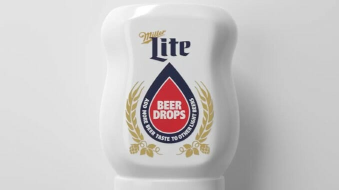 Miller Lite Is Selling “Beer Drops” to Improve the Taste of other Light Beers