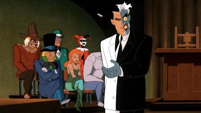 Return to Gotham: In The Animated Series, Batman’s Villains Put Him on “Trial”
