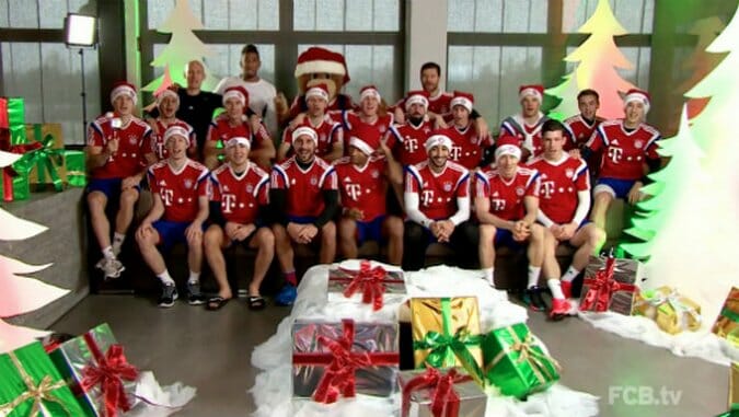 Bayern Munich Wishes You A Merry Christmas