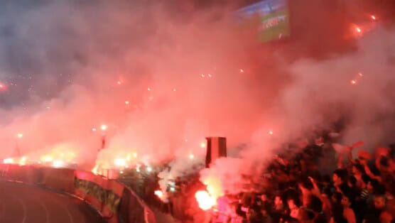 Al Ahly Fans Win the Award for Most Impressive Choreography