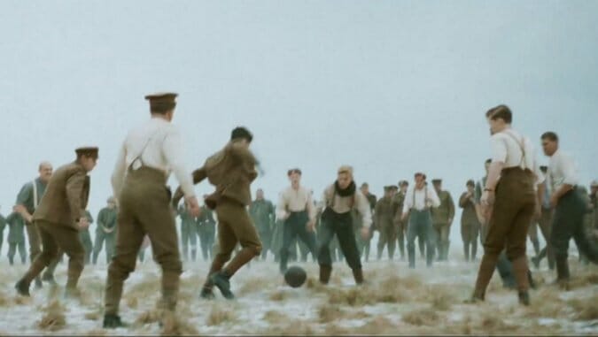 Sainsbury’s Commercial Shows Soldiers Playing Soccer During World War I Christmas Truce
