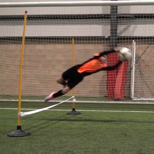 This 9-Year-Old Goalkeeper is Ridiculously Good
