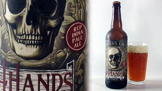 4 Hands Snake Oil Red IPA