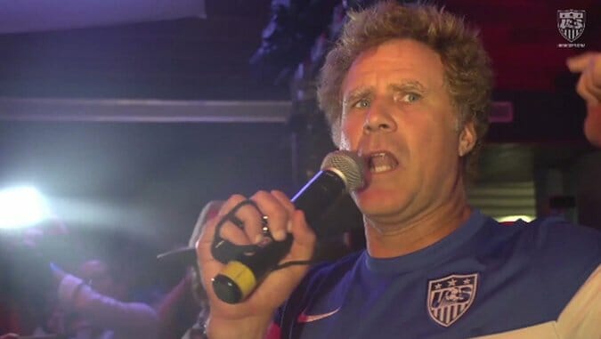 Will Ferrell Crashes World Cup Party, Offers to Join Team USA