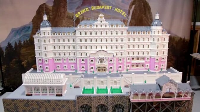 Watch the Grand Budapest Hotel Recreated Using 50,000 LEGOs