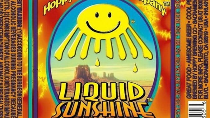 Hoppy Brewing Liquid Sunshine