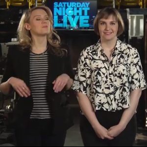 Watch Lena Dunham’s SNL Promos with Kate McKinnon