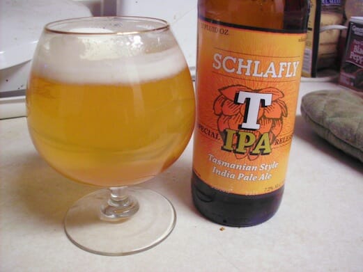 Schlafly Brewing’s Tasmanian IPA–Get It While You Can