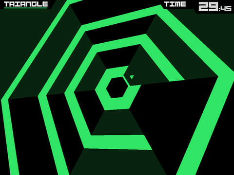 Mobile Game of the Week: Super Hexagon (iOS)