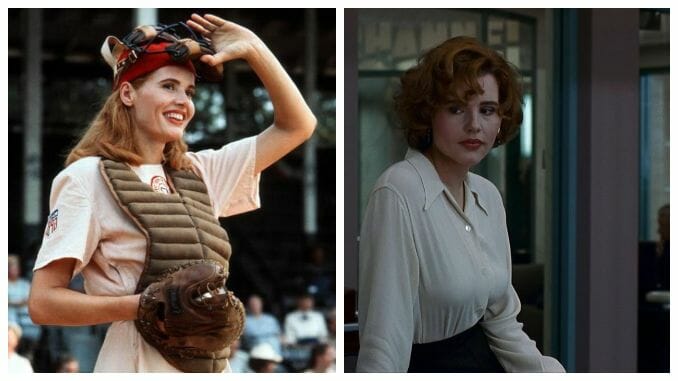 Geena Davis’ Retro Movie Star Talents Shone Brightest in A League of Their Own and Hero
