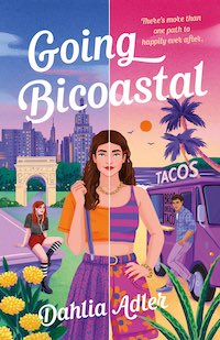 Going Bicoastal cover queer YA New June 2023