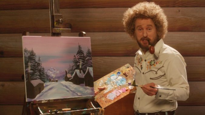 Owen Wilson Loses the Joy of Painting in Insipid Bob Ross Pastiche Paint