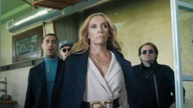 In Mafia Mamma, Toni Collette Tries Doing Crimes But Can’t Get Past Mugging
