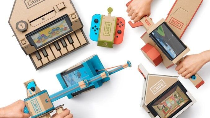 We Were Never (Card)Bored with Nintendo Labo
