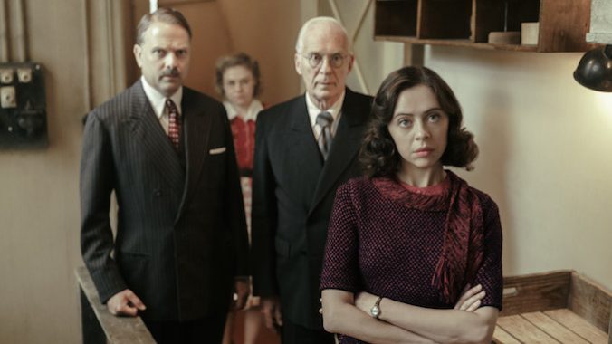 A Small Light’s Liev Schreiber, Bel Powley, & EP Tony Phelan on the Importance of Miep Gies’ Story