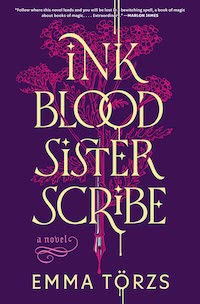 Ink Blood Sister Scribe cover Fantasy 2023